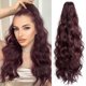 thumbnail image 1 of Extensiones de cola de caballo StrRid con clip de garra ondulada, extensiones de 22.0 in de largo, clips rizados en coletas para mujeres, cola de caballo esponjosa, pelo falso, postizos naturales para, 1 of 5
