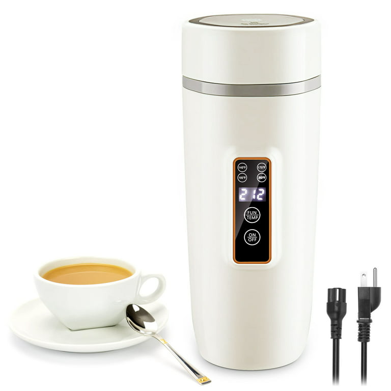  Stariver Travel Electric Kettle, 350ML Portable Electric Tea  Kettle BPA-Free, Small Electric Kettle with 3 Temp Setting, Hot Water Boiler  with Keep Warm Function, 304 Stainless Steel and Fast Boil: Home