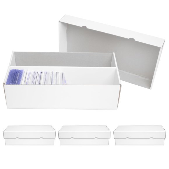 Caja de almacenamiento para cartas NUMINA de 2 filas, capacidad para 1600 cartas