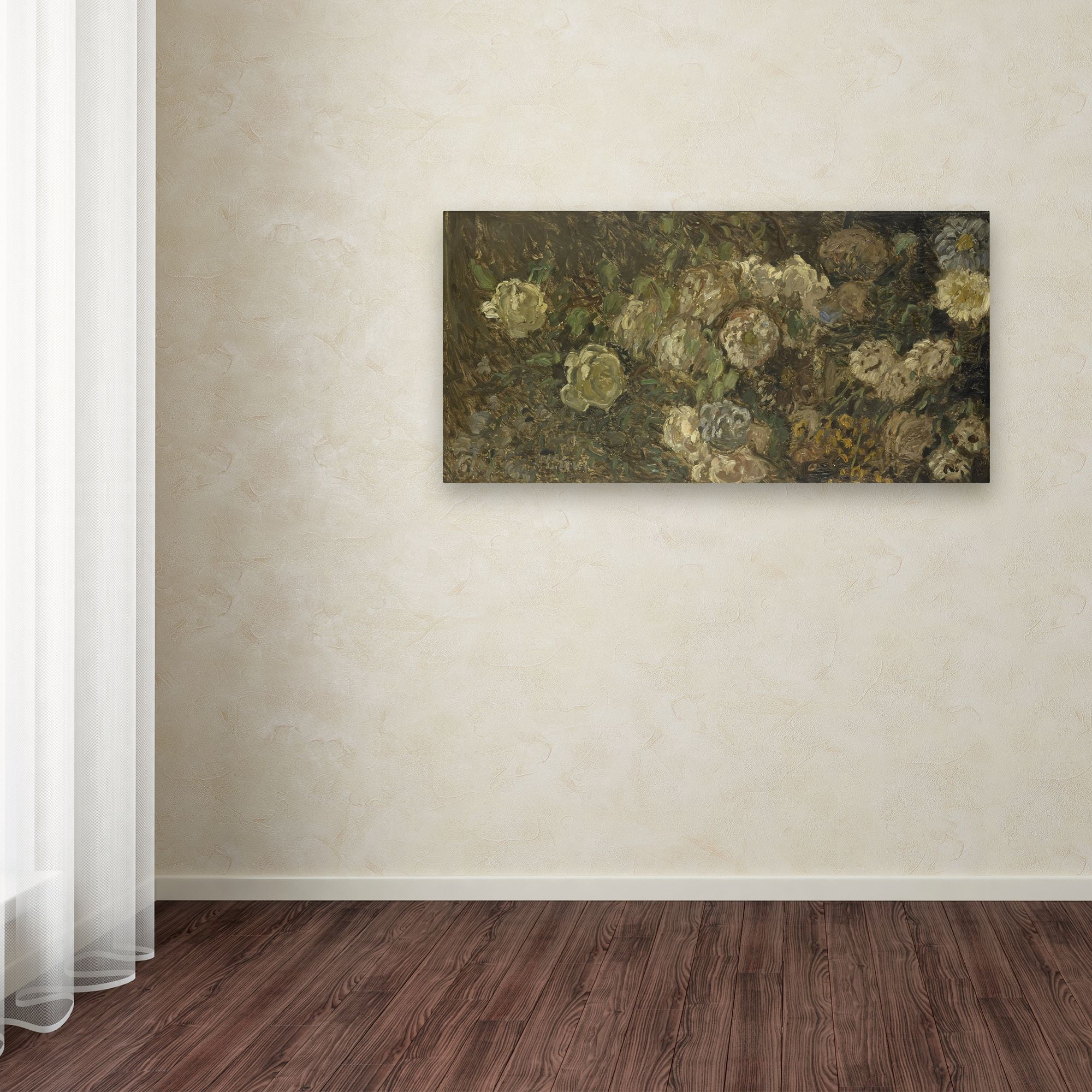 Trademark Fine Art 'Bloeman' Canvas Art by Monet