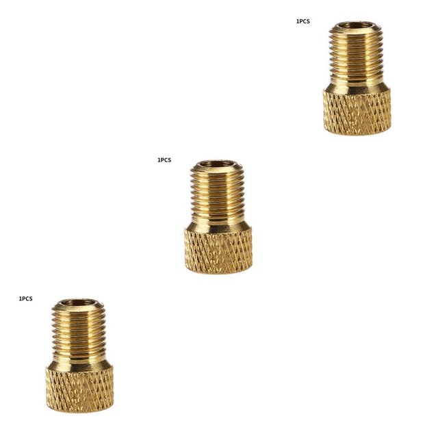 Sonducket 10 piezas Presta a Schrader operación Simple accesorios de bicicleta adaptador de válvula ahorro de tiempo práctico convertidor de Type1 NO1