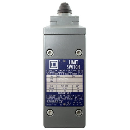 Explosion Proof Ventilation - Square D BR65-E Explosion Proof Limit Switch, 120-600VAC, 10-Amp