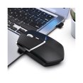 thumbnail image 3 of Wireless Mouse Sensitive Mute Ergonomic 2.4GHz Optical PC Mouse for Laptop - Silver Gray, 3 of 5