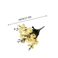 thumbnail image 7 of Artificial Magnolia Flowers Bouquet, with 17'' Long Stem, Realistic Silk Flower Bouquet for Home Table Centerpiece, Wedding Decor, Rose Gold, 7 of 7