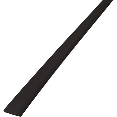 140 Thermoplastic Transitional Moulding 20 ft x 1-1/4 in x 1/4 in (Black)