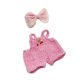 thumbnail image 3 of Figura de Peluche con Tirantes, Pantalones, , Ropa, Imaginación, Bricolaje, Coordinación, Disfraces, Haz Tus Propias Muñecas para Muñecas de 5, Rosa, 3 of 8