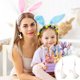 thumbnail image 1 of Xihbxyly Pendientes de Conejito de Pascua, Bonito Diseño de Purpurina Acrílica, Joyería Ligera de Primavera, Elegante Regalo Navideño, Perfectos para Pascua, San Valentín y Carnaval. Tamaño: 3 X 7 X, 1 of 6