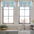 thumbnail image 3 of LALILO Kitchen Curtain Valance Baby Shower Greeting Card Rod Pocket Window Curtain 52"x 18" Set of 2, 3 of 5