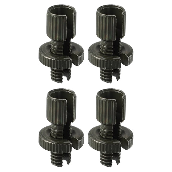 Unique Bargains 4 Pcs M8 Brake Clutch Cable Line Adjuster Screw for Motorcycle Bike Aluminum Alloy Army Green