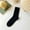 Black, variant on Womens Socks Solid Color Socks Colorful Lightweight Athletic Socks Cool Socks for Women Womens Hiking Socks No Show 6 Socks Pack Womens No Show Socks Size 9-11 Girl Low Socks Heated Socks Girls Socks