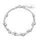 thumbnail image 1 of para Mujer, Bracelete de Cuatro Hojas con Tamaño Ajustable, Regalo para Chicas en Día Especial como Navidad, Cumpleaños, Aniversarios, Día San Valentín, 1 of 5