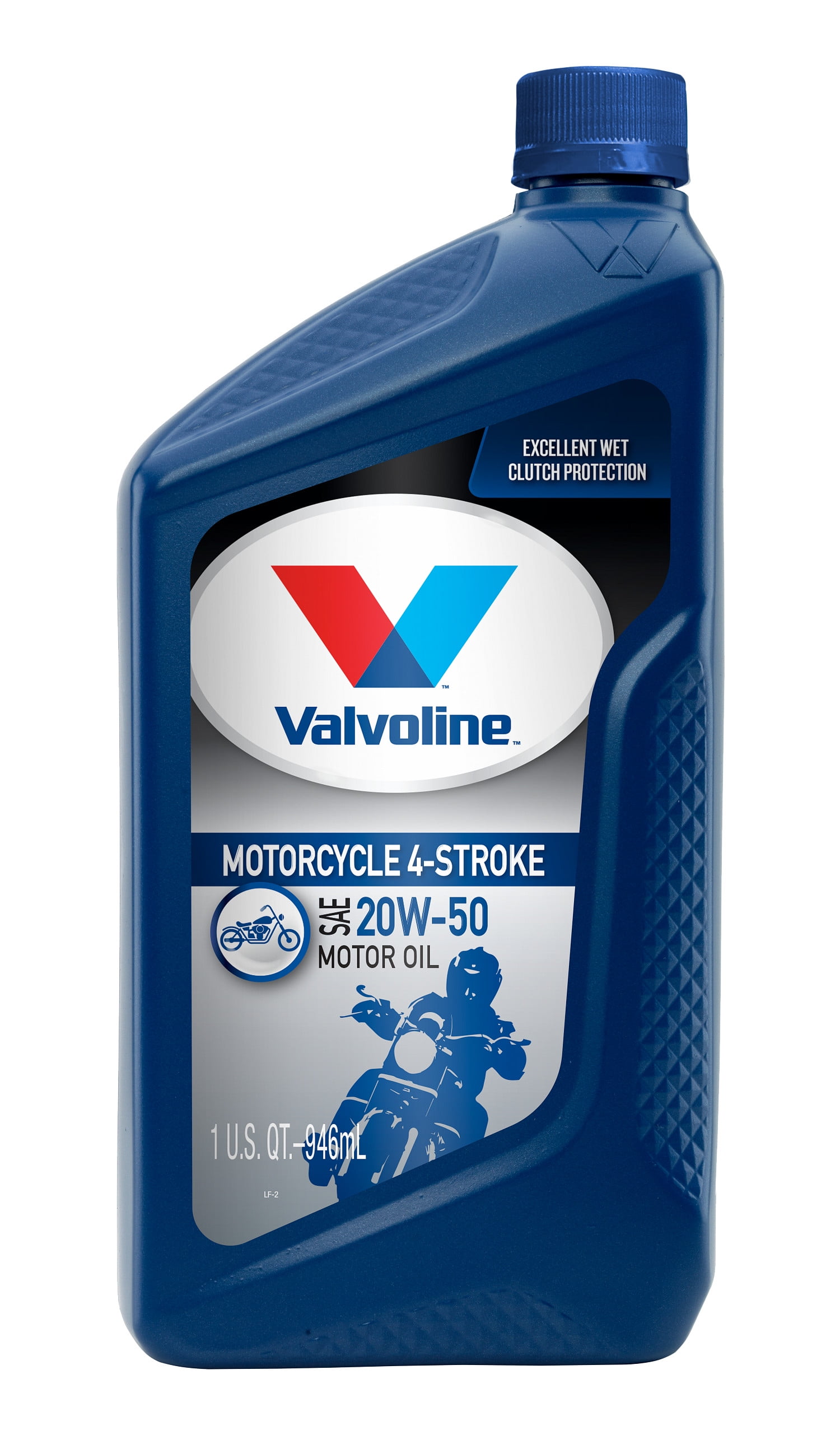 Valvoline 4-Stroke Motorcycle 20W-50 Conventional Motor Oil 1 QT