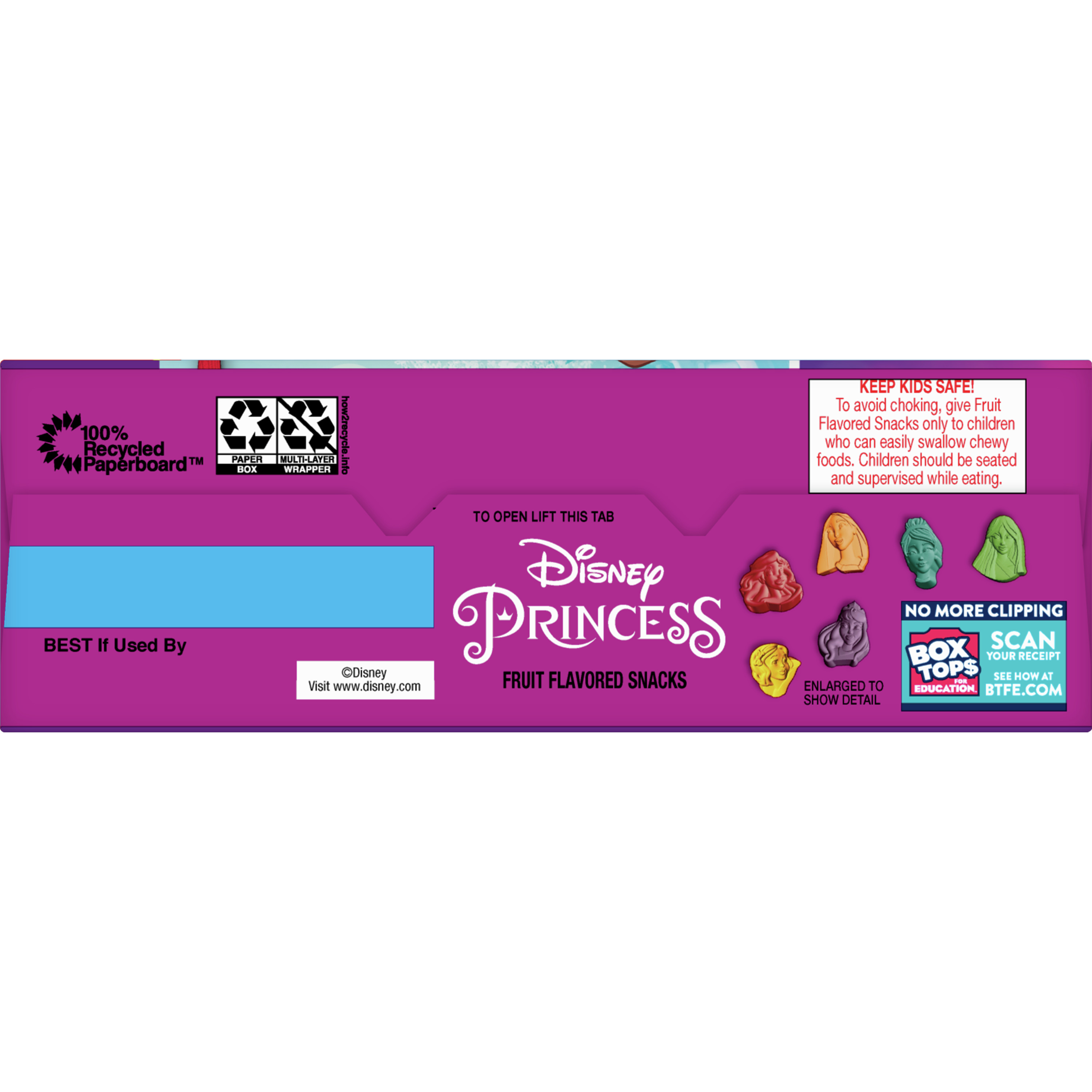 Disney Princess Fruit Flavored Snacks, Treat Value Pack, 20 Ct