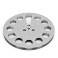 thumbnail image 2 of Carrete De Cinta Vacío Carrete de cinta vacío de 7 pulgadas, carrete de cinta en blanco para Studer ReVox/TEAC/BASF (11 agujeros plateados) Hugtrwg Para estrenar, 2 of 9
