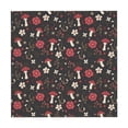 thumbnail image 6 of Wukai Fly Agaric and Flowers Waterproof Tablecloth for Kitchen Dining, Fits Square Tables for 2-4 Seats -54"x54", 6 of 7