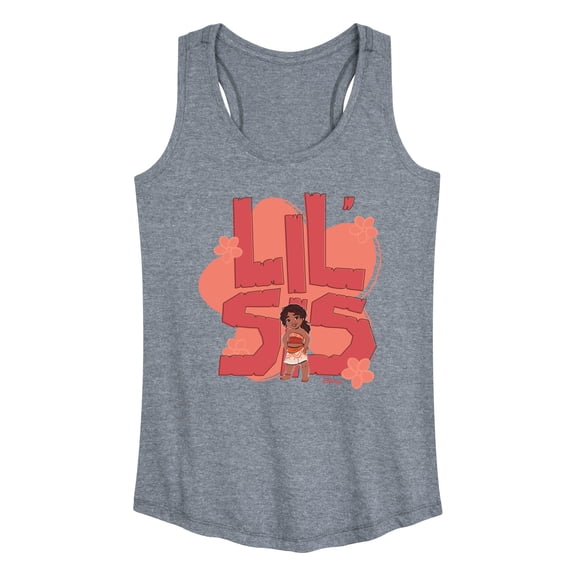 Moana - Lil Sis Simea Graphic Racerback Tank