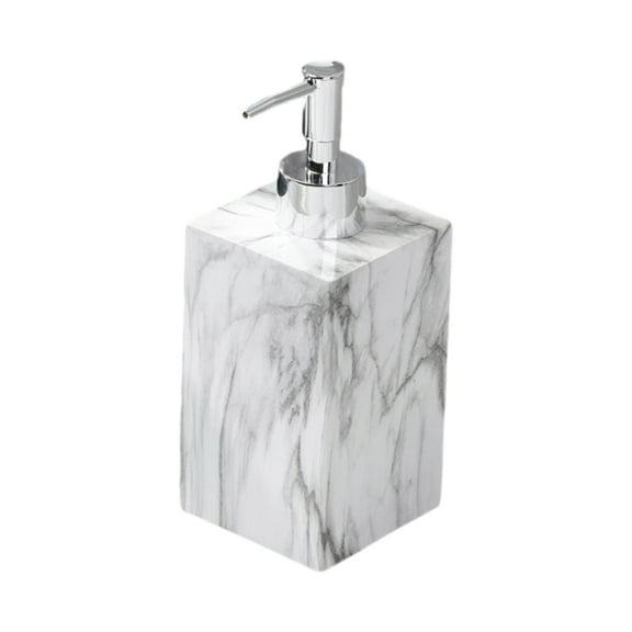Shower Soap Dispenser Marble Texture Soap Dispenser Hand Soap Dispenser Bottle Hand Wash Dispenser for Kitchen