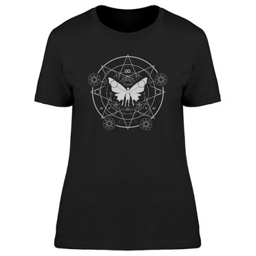 Symbol Butterfly Woman T-Shirt Women -Image by Shutterstock, Female Medium
