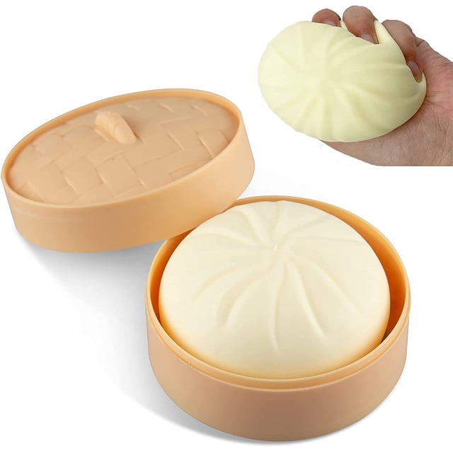 Juguete sensorial antiestrés XianweiShao bola de masa blanda Dumpling Squishy