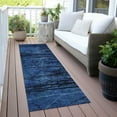 thumbnail image 3 of Dalyn Rugs Machine Washable Indoor/Outdoor Chantille ACN2083 Blue 2'3" x 7'6" Runner Rug, 3 of 7