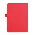 thumbnail image 5 of Case for Amazon Kindle 11th Generation (2022 Release), for Amazon Kindle 6 Inch 2024, Fabric PU Leather Folio Cover Soft TPU Inner Multiple Viewing Angles Stand with Card Slot - Red, 5 of 6