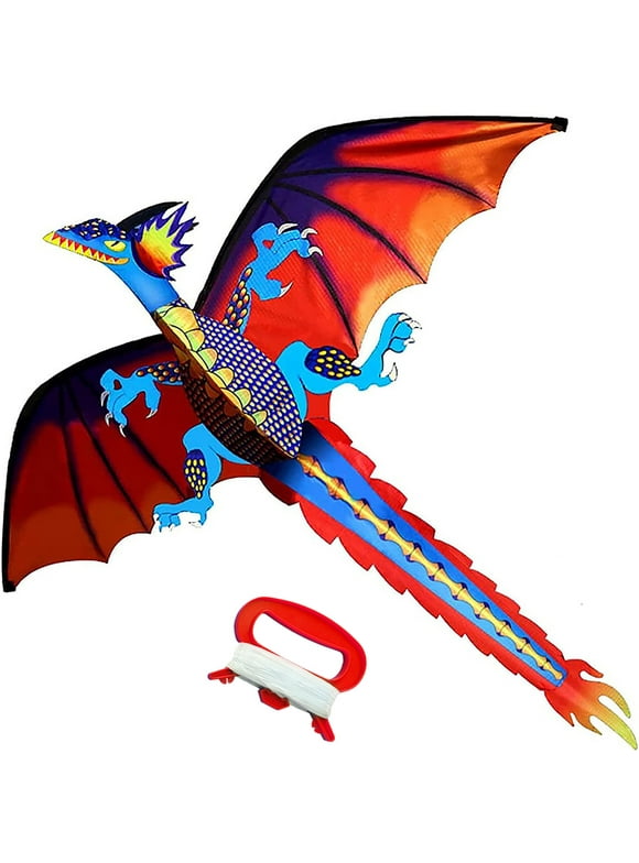 Hengda Kite Children and Adults Stereoscopic Dragon Polyester Materials 62"