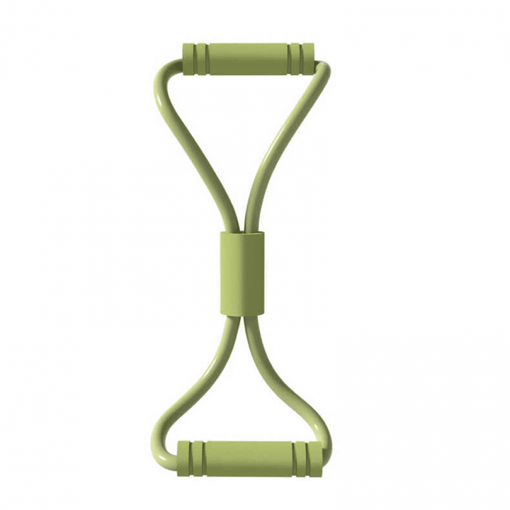 Resistance Band with Handles, Figure 8 Exercise Stretch BandsArm Shoulder Back Workout Elastic