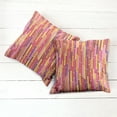thumbnail image 6 of Ambesonne Colorful Throw Pillow Cover 2 Pack, Pink Stripes Lines, 20", Multicolor, 6 of 7