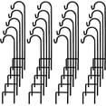 thumbnail image 6 of Shepherd's Hooks 35 Inch (20 Per Pack), Black, Made of Premium Metal for Hanging Solar Lights, Bird Feeders, Mason Jars, Christmas Lights, Lanterns, Garden Stakes and Wedding Décor., 6 of 10