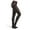 Black, variant on Capezio Ultra Shimmery Footed Tight - Women's