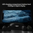thumbnail image 4 of Open-Ear Bluetooth Headphones & 32GB MP3 Player, IP68 Waterproof, Bone Conduction Headphones, Secure Fit for Workouts, Running and Swimming, Built-in Microphone, App(Black), 4 of 9