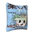 thumbnail image 2 of ZICANCN Decorative Throw Pillow Covers , Miso Noodles Takeaway Couch Sofa Decorative Knit Pillow Covers for Living Room Farmhouse 18"x18", 2 of 8