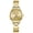 Golden suit, variant on 1. Sleek Rose Gold Women's Watch Lightweight Alloy Scratch-Resistant Crystal Face Versatility