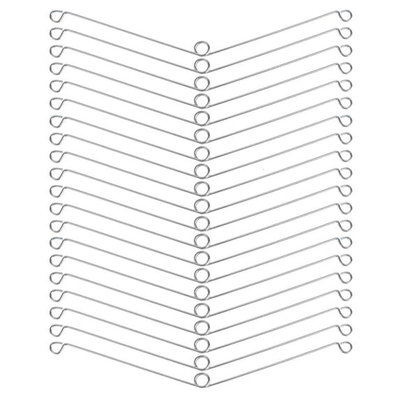 20Pcs Stainless Steel Torsions Spring Clip for Recessed Light Fixtures and Bathroom Fan Easy Installation Designs