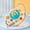 .Blue, variant on Toddler Steering Wheel Activity Toy with Suction Cup, Sensory Busy Board with Gears & Buttons for Stroller, Crib & Travel, Ages 6 Months Blue