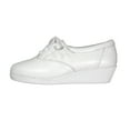 thumbnail image 3 of 24 HOUR COMFORT Helga Wide Width Comfort Shoes For Work and Casual Attire WHITE 7.5, 3 of 6