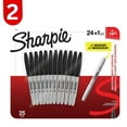 thumbnail image 1 of Sharpie Marqueurs Fins Assortis 25 Unités - Lot de 2, 1 of 1