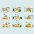 thumbnail image 5 of YIEMEEN Female Thread Brass Inline Y Type Filter Strainer Valves Water Pipe Fittings Connector Check Valves for Water/Oil/Gas, 5 of 19