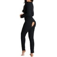 thumbnail image 2 of SUNSIOM Pyjama de Noël Imprimé à Manches Longues et Col en V pour Femmes, 2 of 9