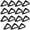 black, variant on 15 Pcs Triangle Plastic Plant Pot Feet Risers, 2.76×2.36×0.9 Inch Anti‑Corrosion Black Planter Supports for Indoor Outdoor Garden Flower Pots