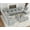 Gray, variant on LLappuil Modular Sectional Sofa, 14 Seat Modular Sectional Sofa with 5 Storage Ottoman, 25.6 Deep Seat Chenille Sofa Khaki