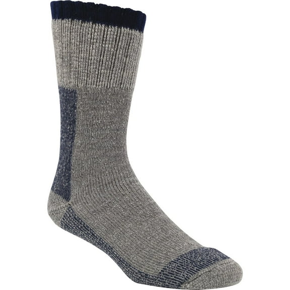 Railroad Sock Men's Navy Stripe Wool Sock 2962 NV