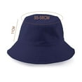 thumbnail image 2 of Sombreros de algodón para mujer, sombrero de playa para el sol, adolescentes, niñas, ala ancha, gorras de pescador de verano, 2 of 6