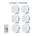 thumbnail image 1 of Updated Submersible LED Lights With Remote Underwater Pool Light IP68 Magnet 13 LED Bright Lamp RGB For Pond/Pool/Aquarium ,Easy to Install, 1 of 7