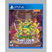 PS4 Teenage Mutant Ninja Turtles: Shredder's Revenge, New Everyone PlayStation 4 Video Games.