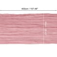 thumbnail image 4 of Caminito de mesa de gasa de Unique Bargains, caminito rústico para decoración de mesa de fiesta 157.48"L x 35.43"W Rosa, 4 of 6