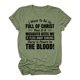 thumbnail image 1 of Camiseta de cuello redondo de moda para mujer, camiseta de manga corta, camiseta con estampado de letras, blusa Pompotops  hkajfhjk459464, 1 of 4
