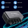thumbnail image 2 of Stereo Audio Mixer 1 Input 5 Output Multi-Channel Audio Source Distributor  Interface for Power Amplifiers, 2 of 8