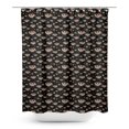 thumbnail image 1 of S4Sassy Black Dot & Watermelon Fruits Bathroom Decor Shower Waterproof Curtain Drapes Resistant-60 x 70 Inch, 1 of 6