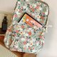 thumbnail image 4 of Mochila Informal para Estudiantes Con Flores 1531 Color Verde, 4 of 9